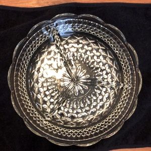 Vintage Serving Glass dish